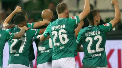 Werder bleibt in Erfolgsspur - St. Pauli verpasst Tabellenf&uuml;hrung