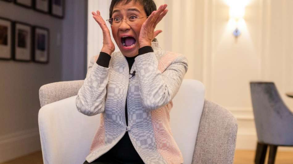 Ressa wirft US-Internetgiganten Verbreitung "giftigen Schlamms" vor  