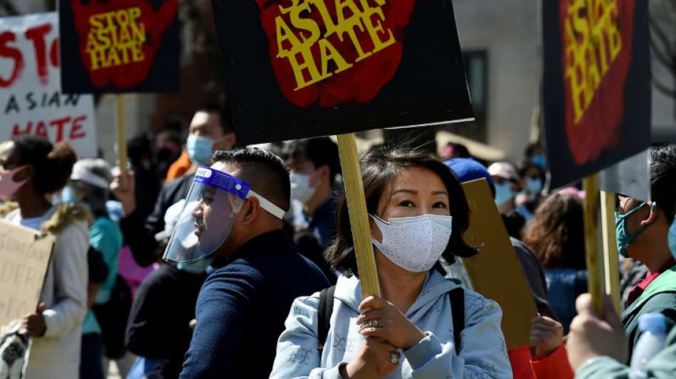 Massenproteste gegen anti-asiatischen Rassismus in den USA