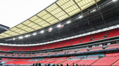 Ab EM-Halbfinale: Bis zu 60.000 Fans in Wembley zugelassen