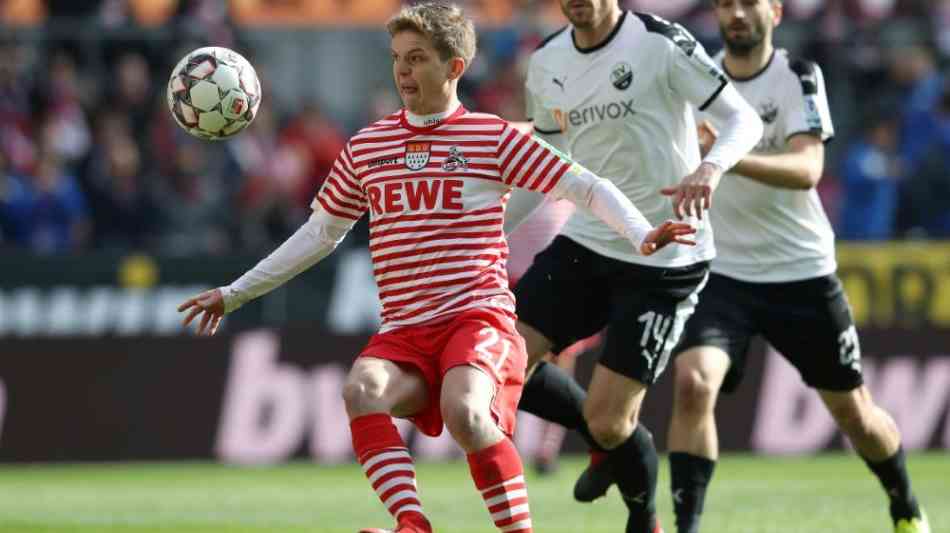 2. Liga: Köln siegt dank Modeste gegen Sandhausen - Bochums vierte Pleite in Folge