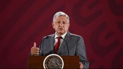 Mexikos Präsident will in Grenzstadt Tijuana "Würde" des Landes "verteidigen"
