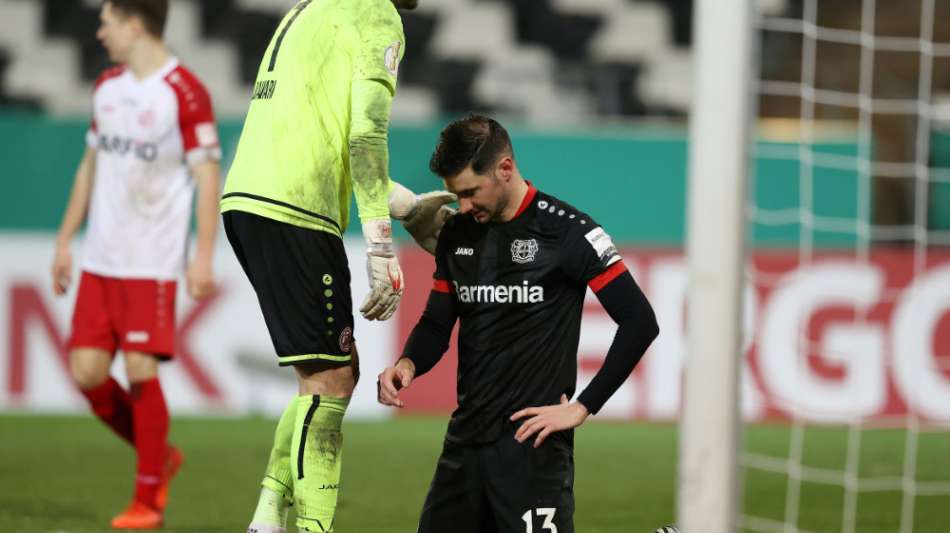 Sensation in Essen: Leverkusen fliegt aus dem Pokal