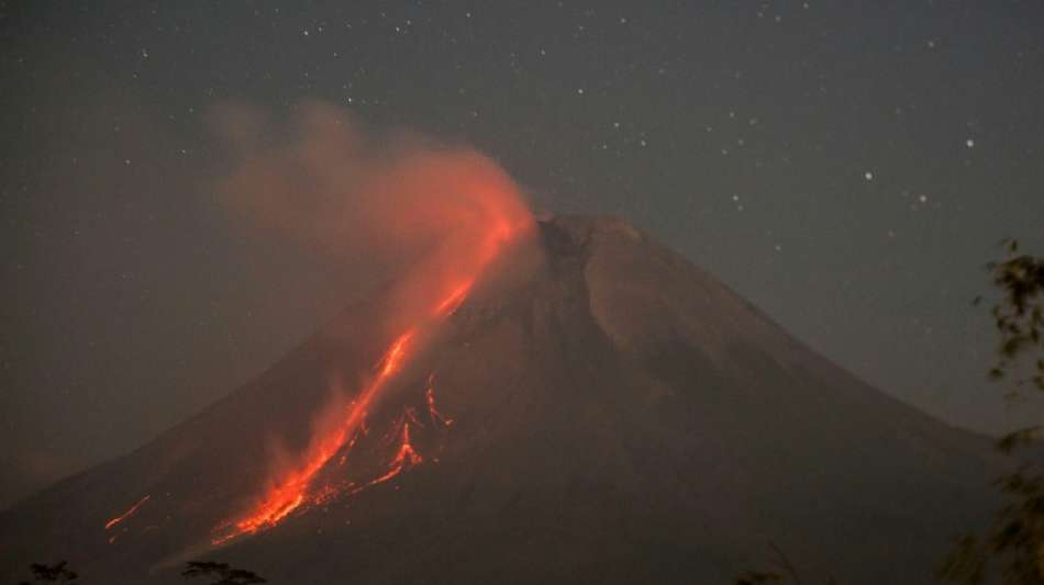 Vulkan Merapi in Indonesien ausgebrochen