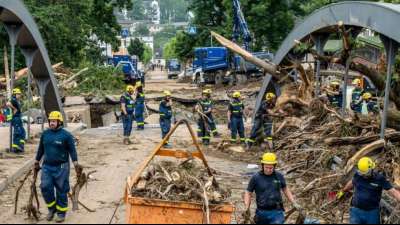 THW berichtet von Angriffen auf Einsatzkr&auml;fte in Hochwassergebieten