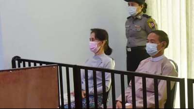 Milit&auml;rjunta klagt Aung San Suu Kyi in Myanmar wegen Korruption an