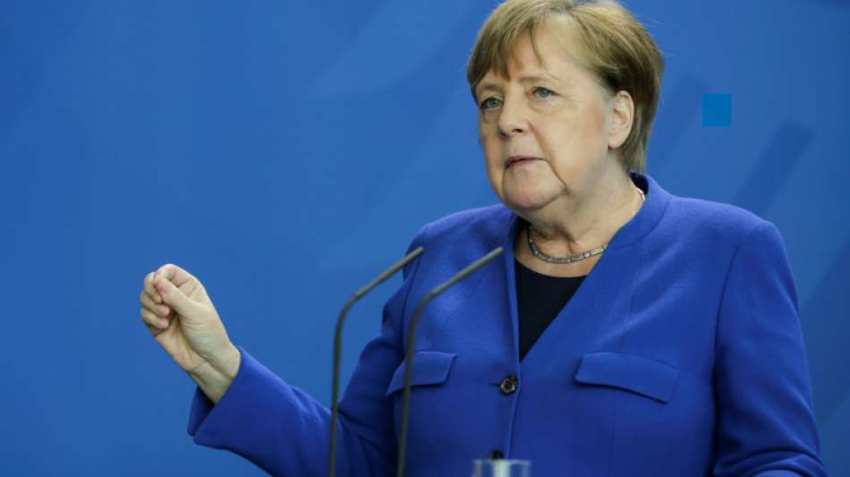 Merkel richtet nach ersten Corona-Lockerungen Durchhalteappell an Bürger