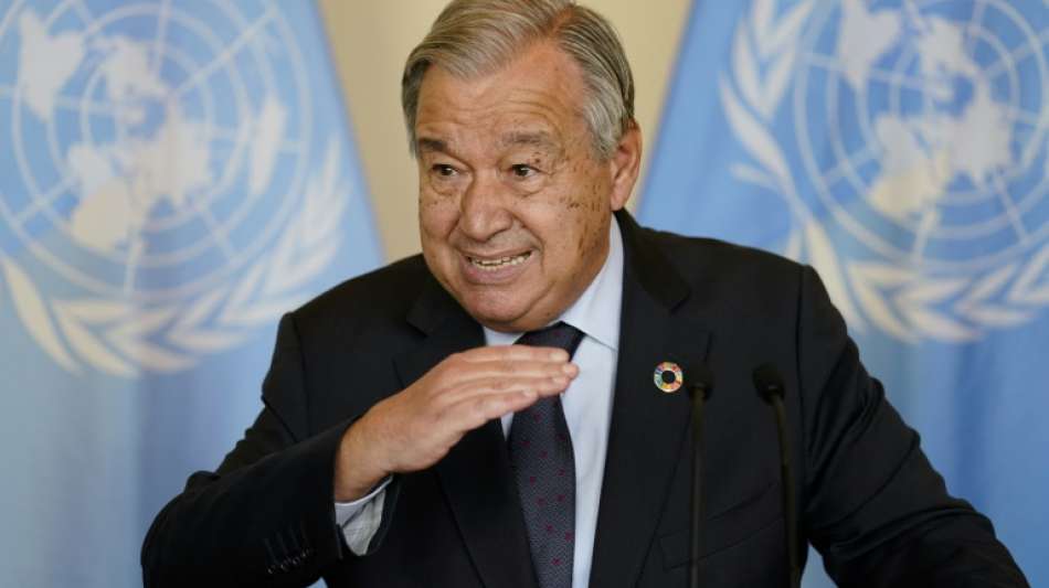 UN-Generalsekretär Guterres fordert Ende von "Krieg gegen unseren Planeten"