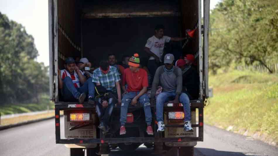 25 zentralamerikanische Migranten bei Verkehrsunfall in Mexiko getötet