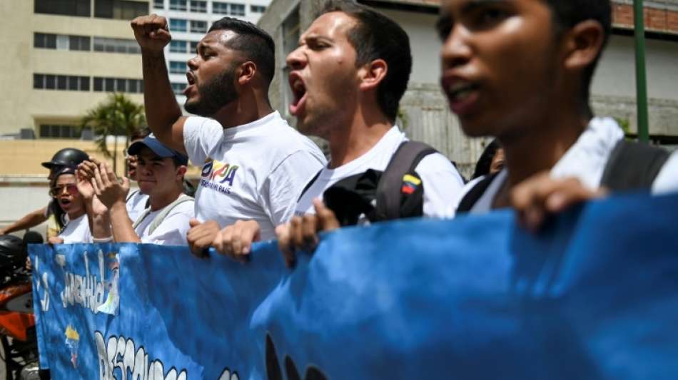 Demonstrationen der Opposition in Venezuela begonnen