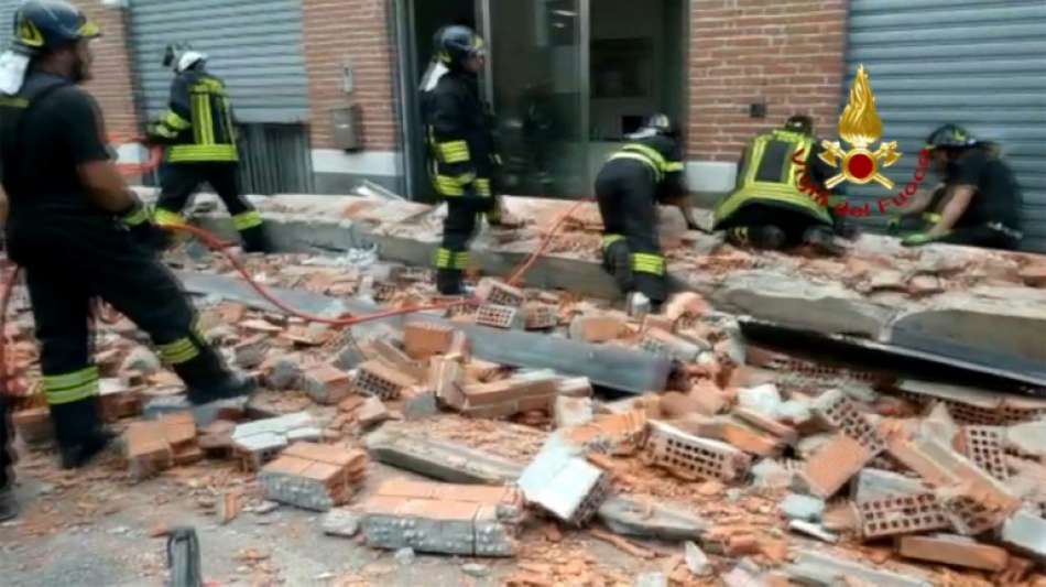 Mutter und zwei kleine Kinder sterben bei Teileinsturz von Gebäude in Italien