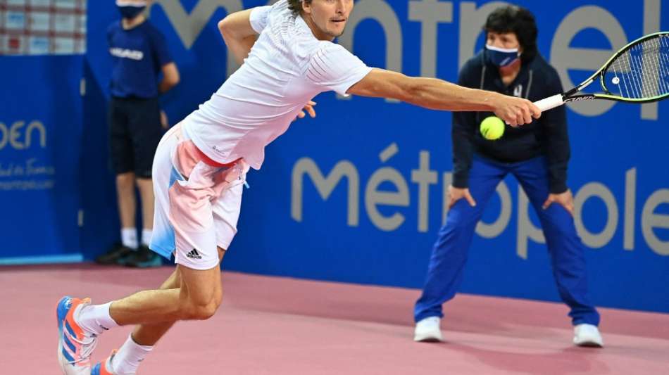 Tennis: Zverev zieht mit Sieg ins Viertelfinale von Montpellier ein