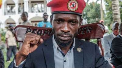 Ugandas Oppositionsführer Wine geht gerichtlich gegen Wahlergebnis vor