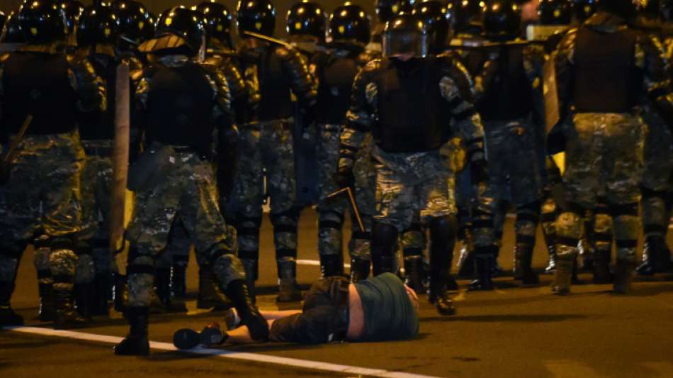 Zusammenstöße zwischen Demonstranten und Polizei in Minsk nach Wahl
