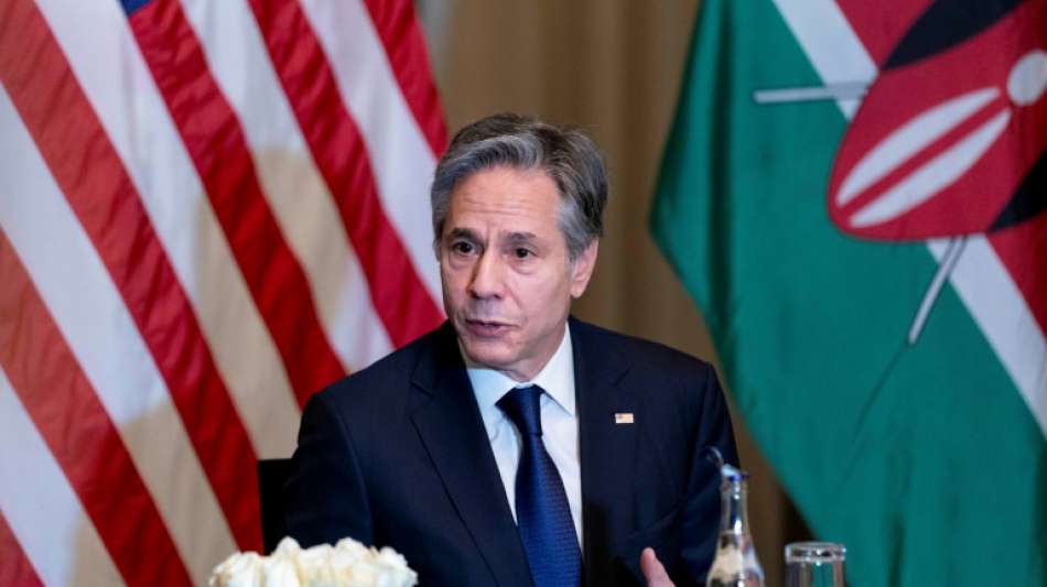 Blinken warnt zu Beginn von Afrika-Reise vor Gefahr f&uuml;r Frieden