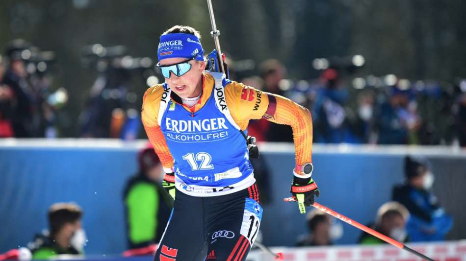 Biathlon: DSV-Frauen verpassen Medaillen erneut - Davidova überrascht