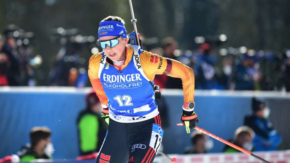 Biathlon: DSV-Frauen verpassen Medaillen erneut - Davidova &uuml;berrascht