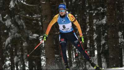 Preu&szlig; verpasst Podium im Massenstart von Antholz knapp