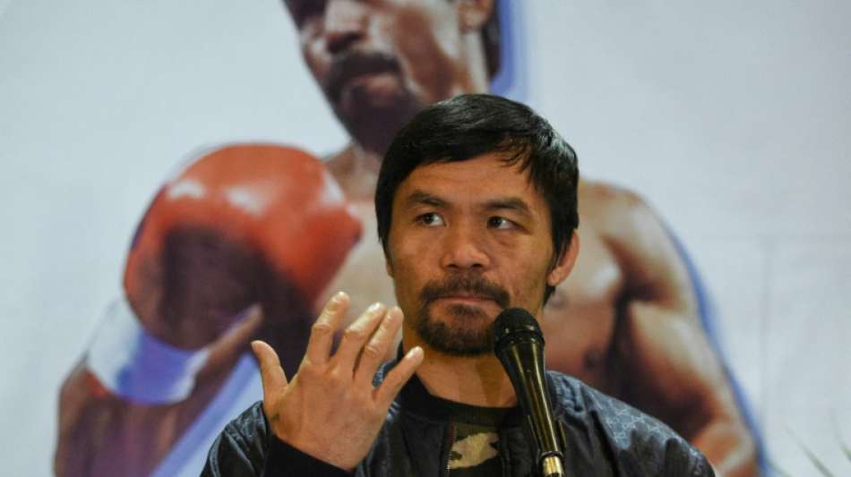 Profiboxer Manny Pacquiao bewirbt sich um Pr&auml;sidentenamt auf den Philippinen