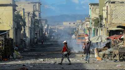 Aktivisten in Haiti fordern die Freilassung entf&uuml;hrter Missionare