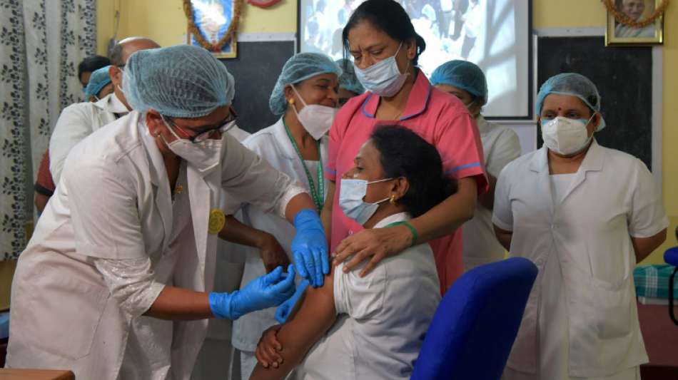Mega-Impfkampagne gegen das Coronavirus in Indien gestartet