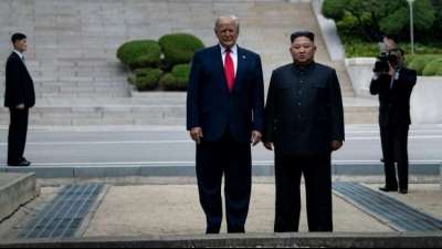 Moon lobt Treffen von Trump und Kim als "Ergebnis erstaunlicher Vorstellungskraft"
