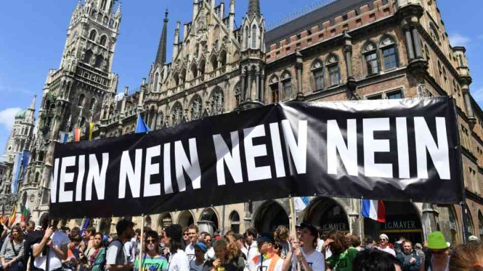 30.000 demonstrieren in Münchner gegen geplantes Polizeigesetz