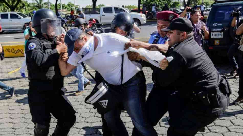 30 Festnahmen bei Protesten gegen Nicaraguas Staatschef Ortega
