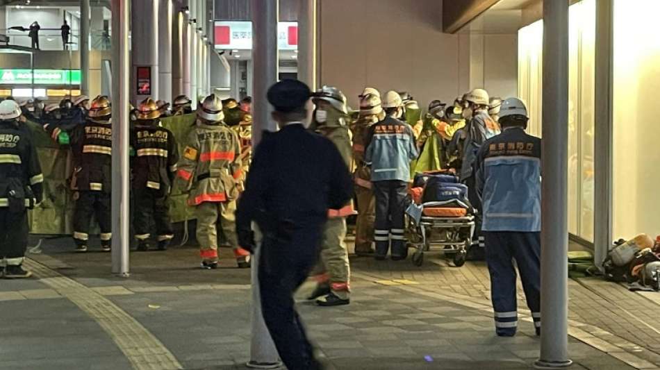 Medien: Angreifer in Tokioter Zug bezeichnet sich als "Joker"-Fan