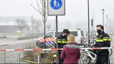 Sachschaden durch Explosion nahe Corona-Testzentrum in den Niederlanden