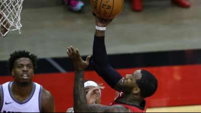 NBA: Wall führt Houston zum Sieg - Harden verletzt