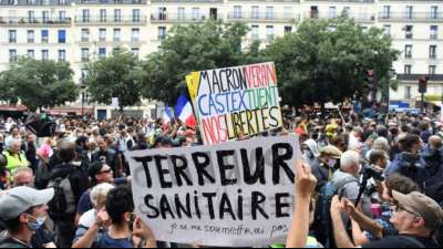 Erneut Demonstrationen in Frankreich gegen Gesundheitspass und Impfpflicht