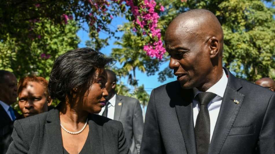 Frau von ermordetem haitianischen Pr&auml;sidenten wird in Florida behandelt