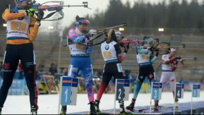 Biathlon: Preuß zum ersten Mal in diesem Winter auf dem Podest
