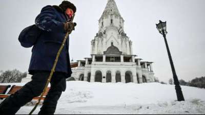 Moskau r&uuml;stet sich f&uuml;r "Schnee-Apokalypse"