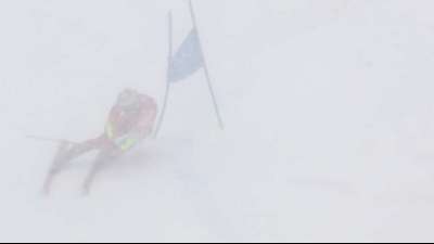 Riesenslalom-Finale verschoben - DSV-Hoffnung Schmid schon raus