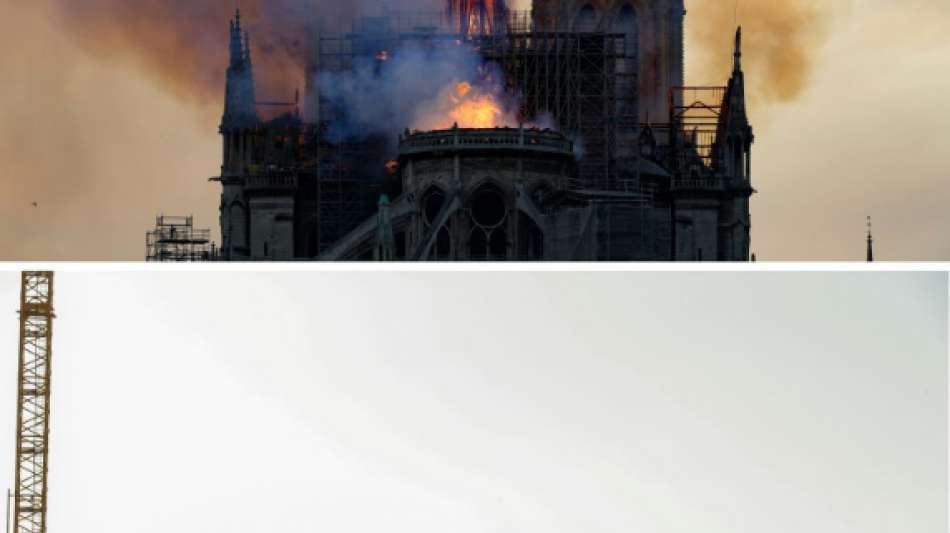 Macron bekräftigt Plan zum Wiederaufbau von Notre-Dame binnen fünf Jahren