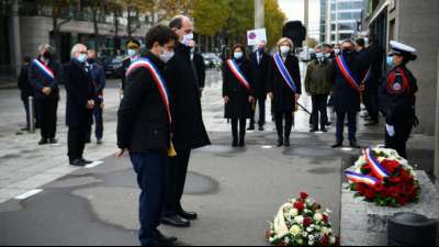 Paris erinnert an 130 Todesopfer der Anschläge vor fünf Jahren