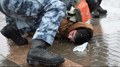 Mehr als 5300 Festnahmen bei Protesten in Russland