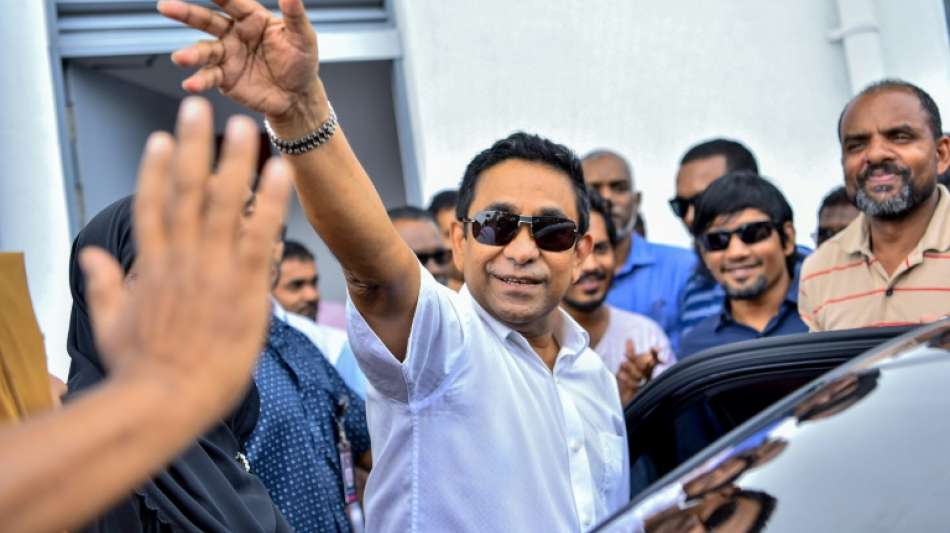 Hausarrest für früheren Präsidenten der Malediven aufgehoben