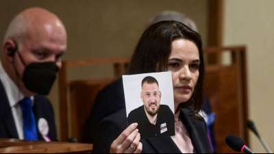 Prozess gegen Mann von belarussischer Oppositionsf&uuml;hrerin Tichanowskaja begonnen