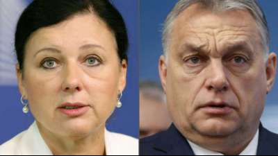 Orban fordert nach Rechtsstaatskritik Rücktritt von Vizechefin der EU-Kommission