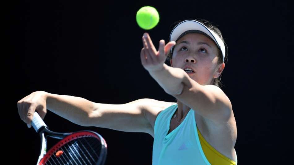 Peking äußert sich erstmals zum Verschwinden von Tennisstar Peng