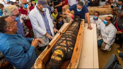 59 Sarkophage in Ägypten entdeckt