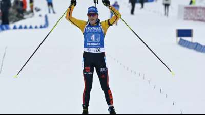 Preu&szlig; Zweite im Massenstart von Oberhof