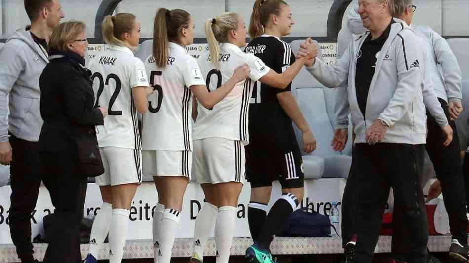 4:0 in Slowenien: DFB-Frauen holen nächsten Pflichtsieg unter Hrubesch