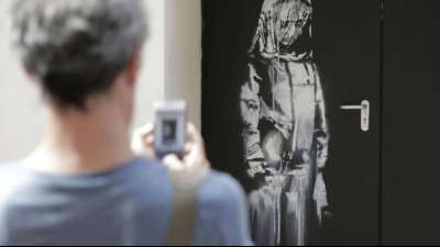 In Paris gestohlenes Banksy-Werk in Italien aufgetaucht