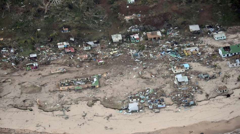 Zyklon "Sarai" fegt mit starken Sturmböen über die Fidschi-Inseln