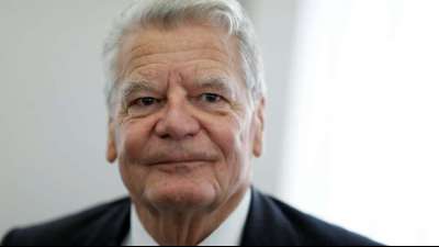 Gauck empfand als Bundespr&auml;sident stark psychischen Druck