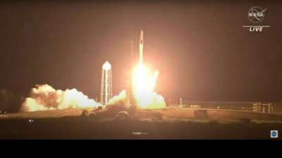SpaceX-Mission bringt neue Besatzung zur Internationalen Raumstation